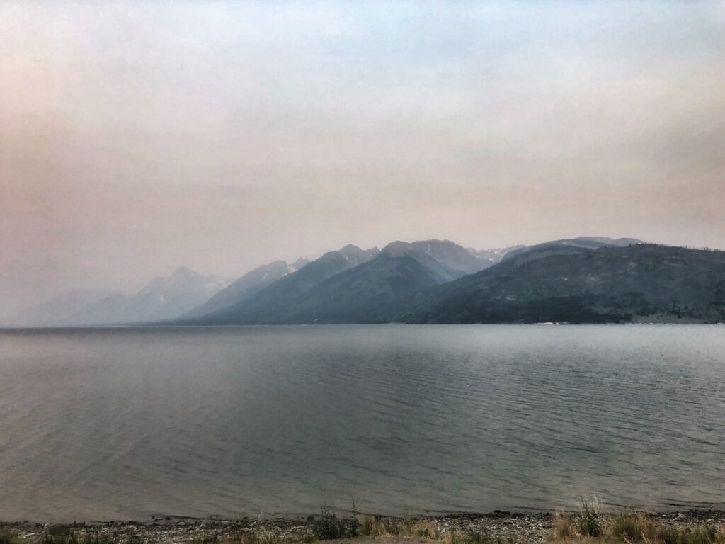 grand tetons off highway 89